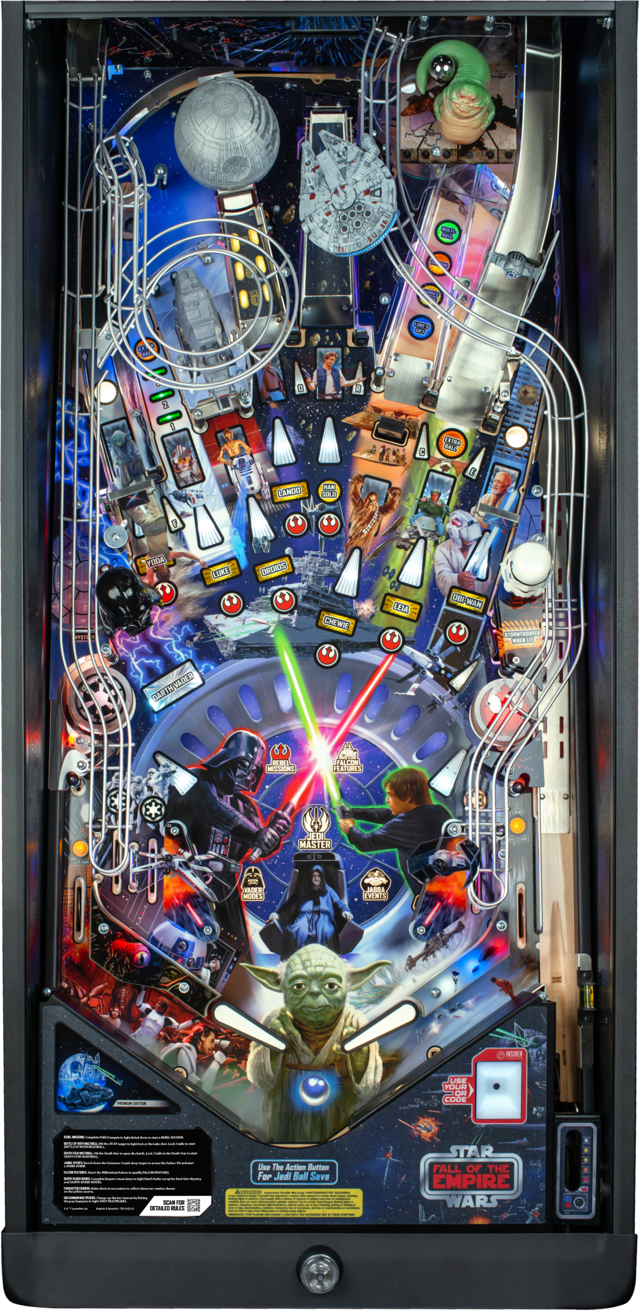 Star Wars: Fall of the Empire Premium Pinball Machine by Stern Pinball - Image 4