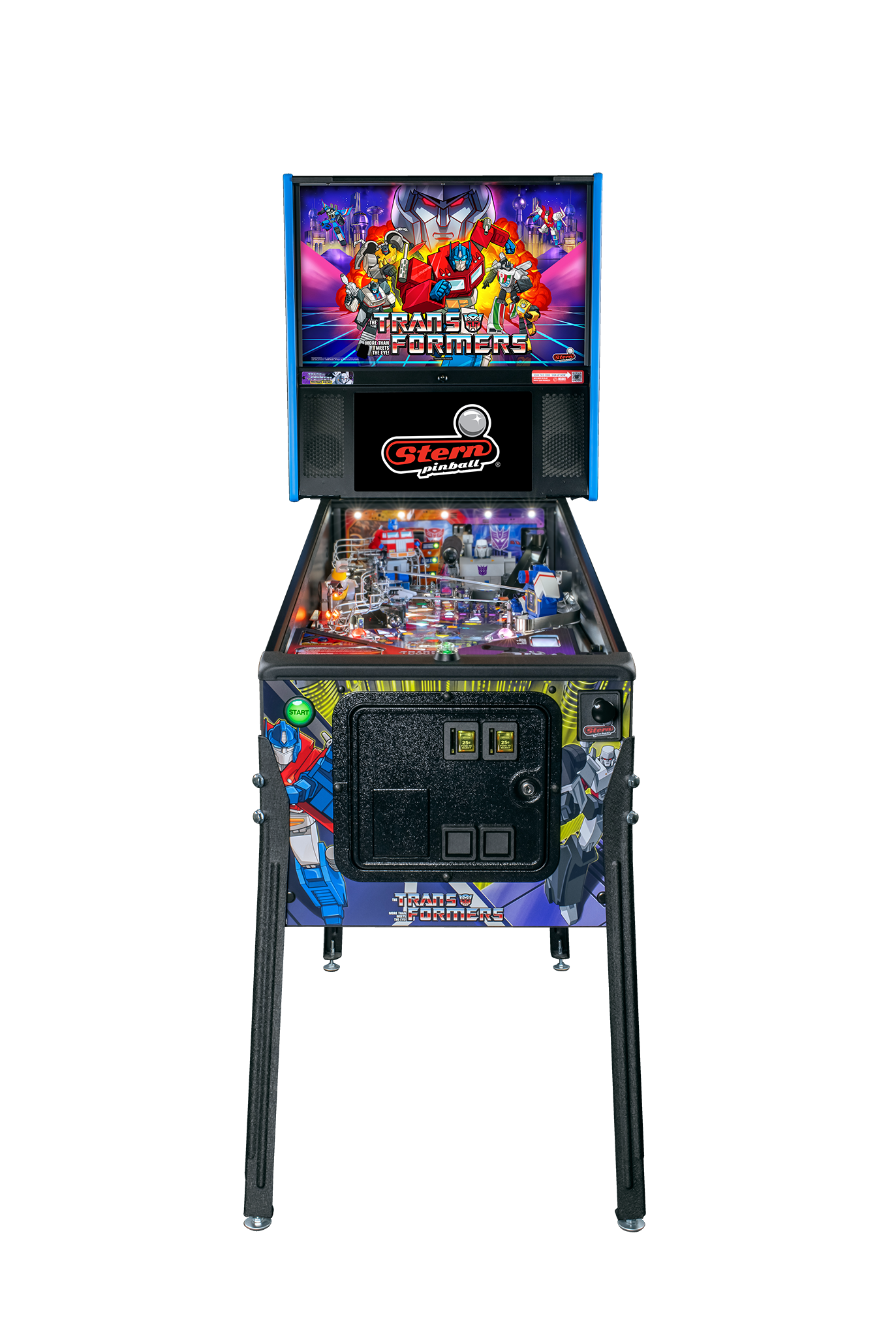 Transformers More Than Meets the Eye Premium Pinball Machine by Stern Pinball