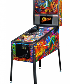 Alternative view of Godzilla Pro Pinball Machine by Stern Pinball