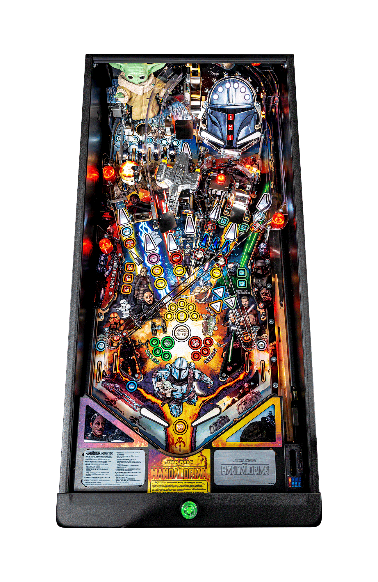 Mandalorian Premium Pinball Machine by Stern Pinball - Image 4