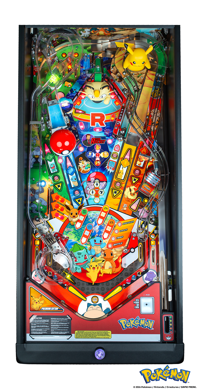 Pokemon Premium Pinball Machine by Stern Pinball - Image 6