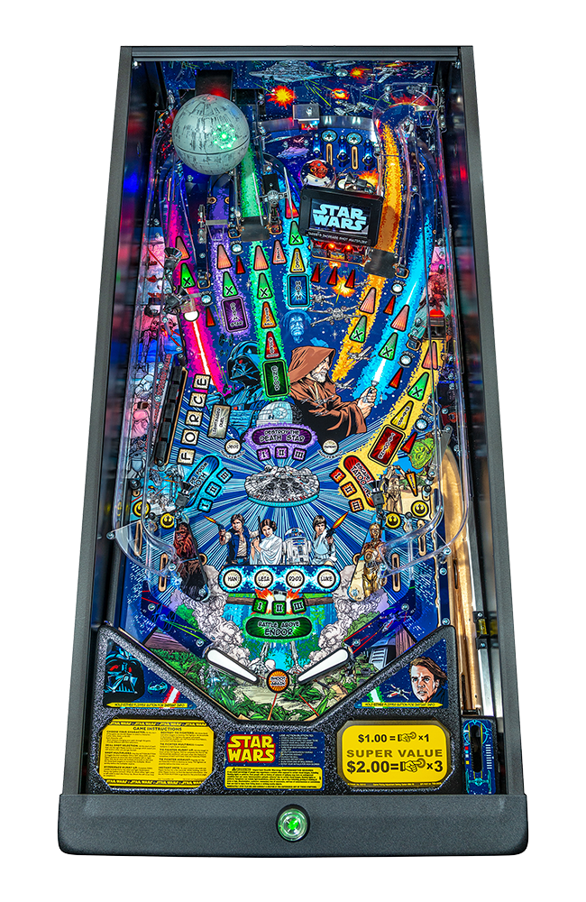 Star Wars Pro Comic Art Pinball Machine by Stern Pinball - Image 2