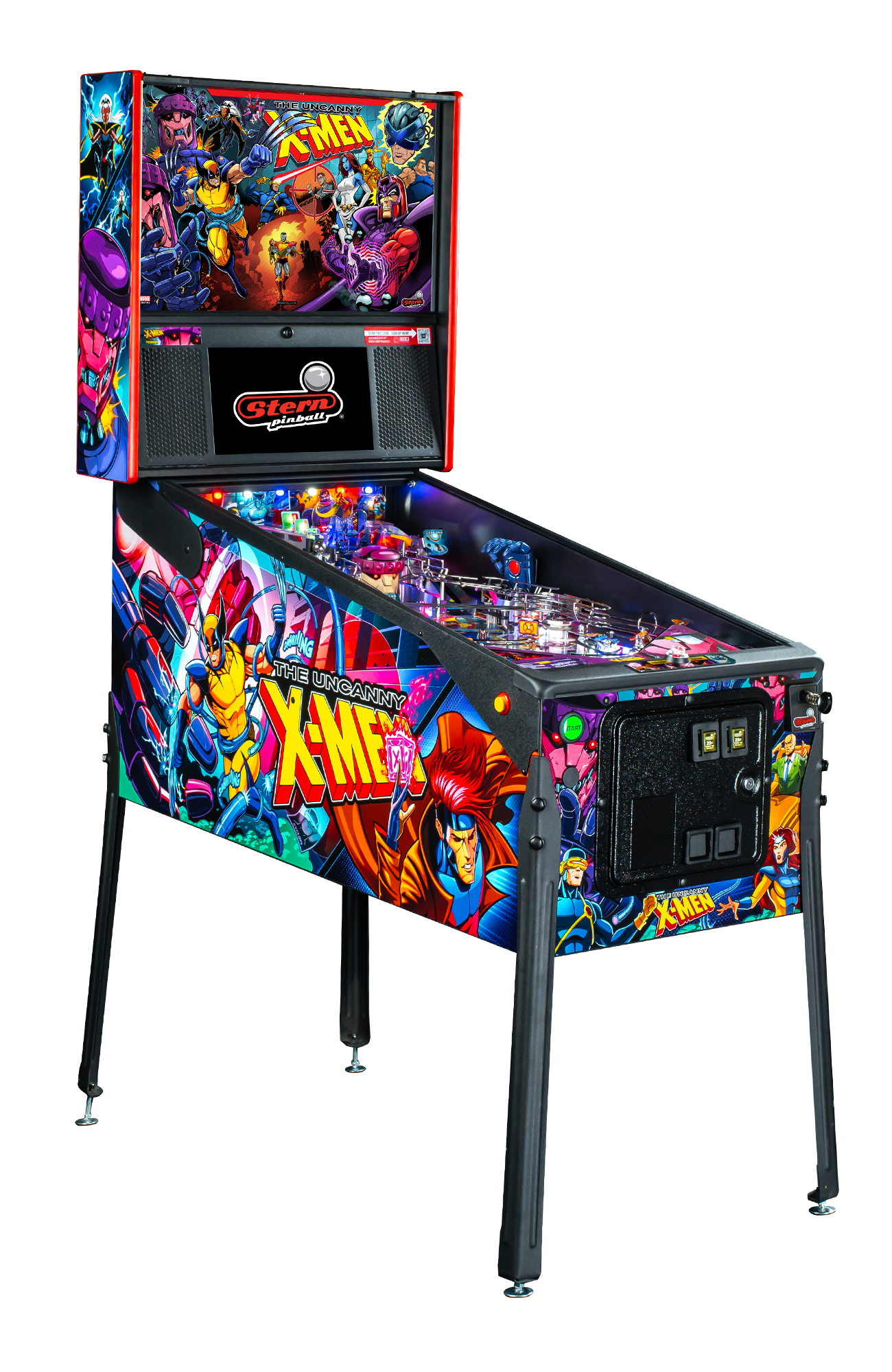 The Uncanny X-Men Premium Pinball Machine by Stern Pinball - Image 3