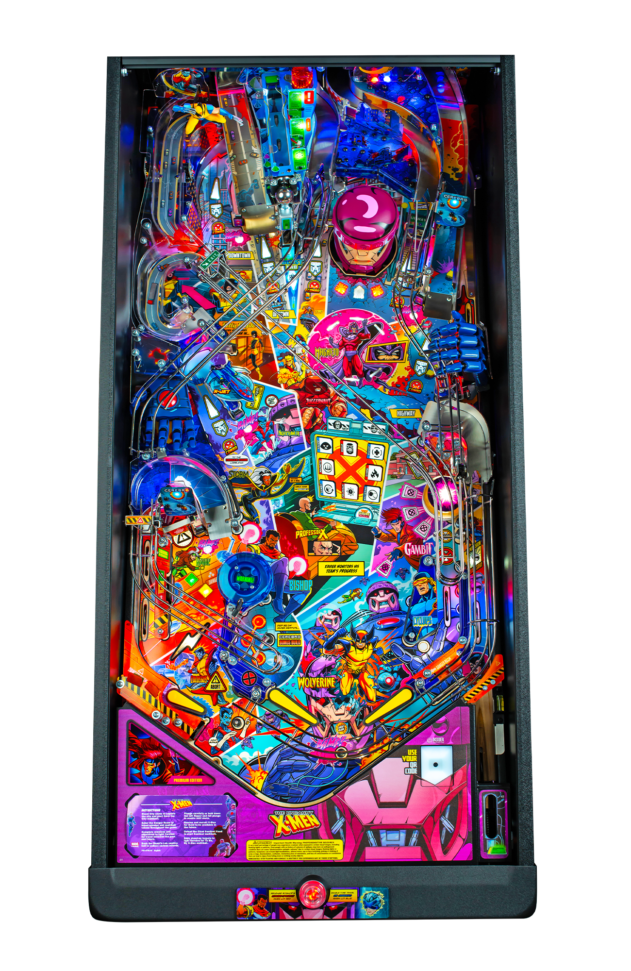 The Uncanny X-Men Premium Pinball Machine by Stern Pinball - Image 4